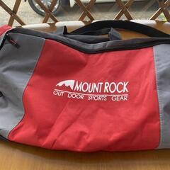 ボストンバッグ　mountrock　未使用品の画像