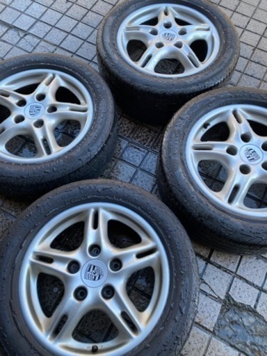 タイヤ　4本　ポルシェボクスター