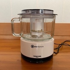 【美品】フードプロセッサー テスコム　