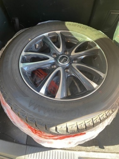 スタッドレスアルミセット 195/65r15