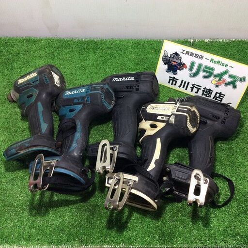 マキタ TD138D×4台・TD160D×1個 インパクトドライバ ジャンク5台セット【リライズ市川行徳店】【店頭取引限定】【中古】IT1AXFBUOEMJ