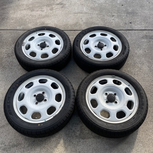 165/60R15 スタッドレスタイヤ&ホイールセット【お取引き決まりました】