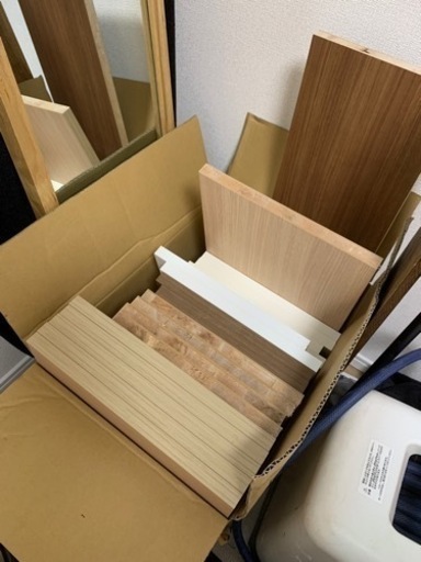 木材 南海プライムウッド ティンバーシリーズ 可動棚の余り