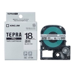 TEPRA テプラPRO 透明18 未使用3個