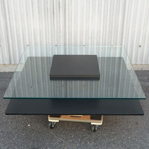 ガラスセンターテーブル　幅100cm