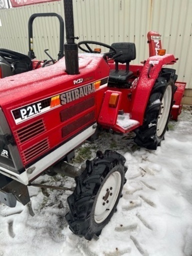 シバウラ　トラクター除雪機