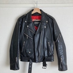 STRAIGHT TO HELL レザージャケットの画像