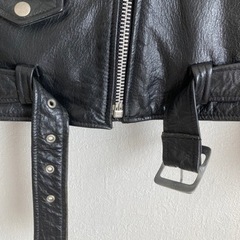 STRAIGHT TO HELL レザージャケットの画像