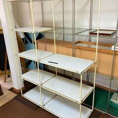 ★USED!!高さ143㎝×横106㎝×奥行36.5㎝・L字型の...