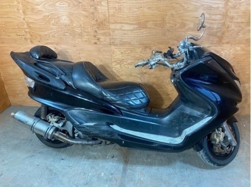 ☆お支払総額 5.8万円☆ ヤマハ マジェスティ250C SG03J  社外マフラー！リアスポ！ タンデムバー付き♪ 通勤通学に♪ カスタムベースにも！ 関東圏内即日配送可能です！