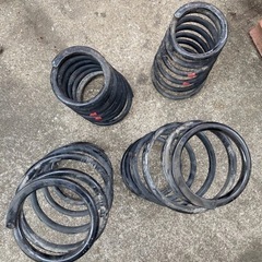 ハリアー 20 30 純正サスペンション バネ 4本セット 30 240 パッケージ トヨタ　車高調 ダウンサス Harrier TOYOTAの画像