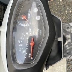 アドレスv125g レストアベース　白の画像