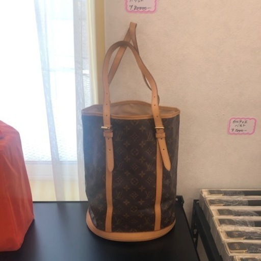 超美品 ルイヴィトン  モノグラム バケット  ショルダーバッグ ハンドバッグ