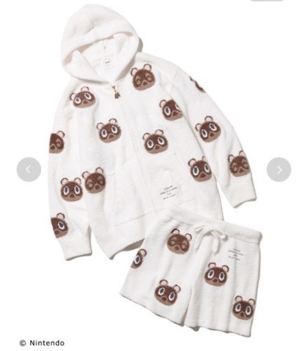 ジェラピケ　あつ森　つぶまめきち　ルームウェア