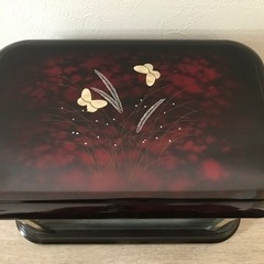 オルゴール　置き時計　アナログ　宝石箱　アクセサリー入れ　小物入れ　ジュエリーの画像