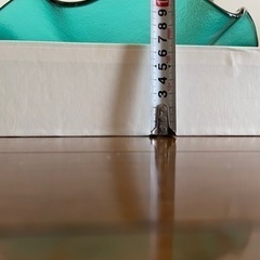 ガラスの食器　青の画像