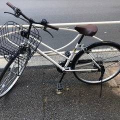 2020年7月購入 27インチ shimano製 6段変速 自転...