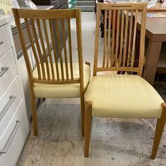 愛品館 江戸川店】 朝日木材 ダイニングテーブル3点セット ID:152 