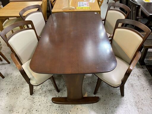 【愛品館 江戸川店】 ダイニングテーブル5点セット ID:152-007933-007