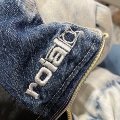 roial デニム ダウンジャケットの画像