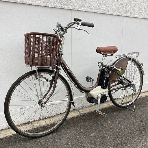 中古 YAMAHA PAS mina パス ミナ 電動アシスト自転車 PA26M ヤマハ 楽直 N3848560 中古電動アシスト自転車とてもオシャレな電動アシスト自転車