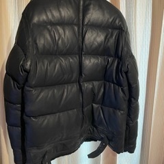 )AVIREX ダウンジャケット　レザー　B-3 サイズ2XLの画像
