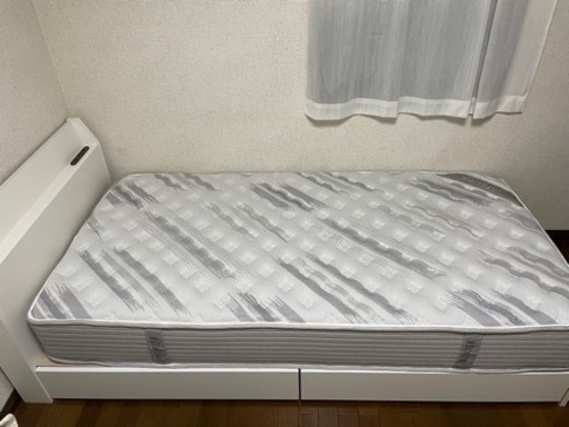 【決まりました】大塚家具 シングルベッド マットレス付き