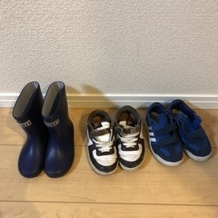 NIKE adidas 長靴16センチ