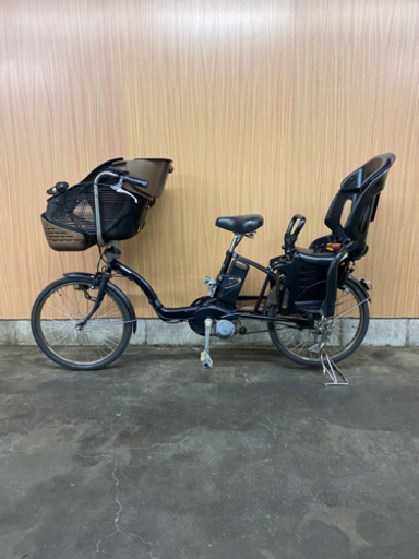 格安‼️ 子供乗せ 電動自転車 Panasonic ギュット ミニ ブラック 3人乗り 20インチ‼︎