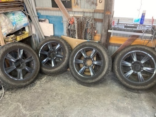 タイヤホイール 20インチ 9.5J-5 pcd150 ランクル 100系