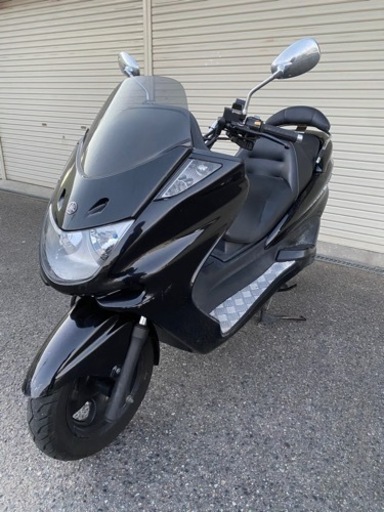 ⭐︎中型 250cc バイク ビックスクーター ヤマハ マジェスティC250 カスタム グリップヒーター付き セル一発始動