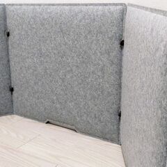 【美品】TRANQORD 吸音デスクパーテーション