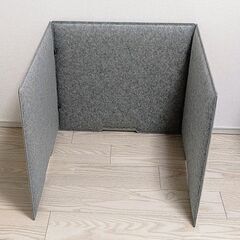 【美品】TRANQORD 吸音デスクパーテーションの画像