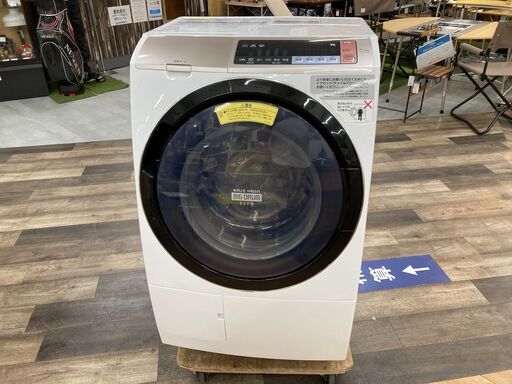 日立 11kgドラム式洗濯機 2018年製 BD-SV110BR