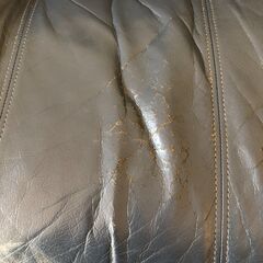 ソファー　本革　3人掛け　【中古】の画像