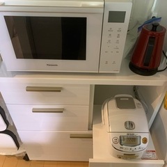 【美品】キッチンボード(ニトリ)の画像