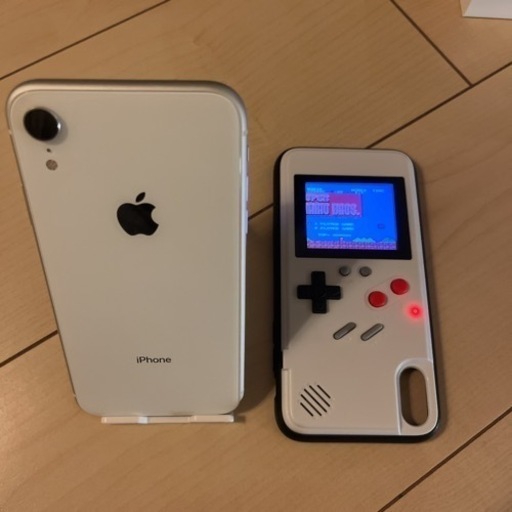 iPhoneXR 128GB 美品　ゲームケース付き　SIMフリー