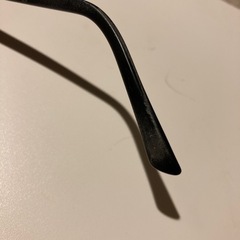 メガネ、黒色の画像