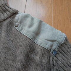 【ZARA】ジップアップＶカーディLLグレー上質素材の画像