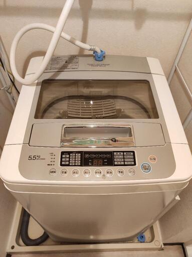 LG製　洗濯機　5.5Kg　取りに来れる方限定