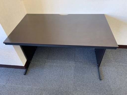 デスク 茶色 120×70×70(cm)