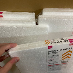 【新品・3/15までの出品】ダイソー　発泡スチロールの画像
