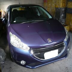 プジョー２０８後期 ５AT　118500km 　一時抹消　訳あり