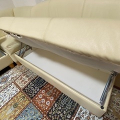 本皮ソファーの画像