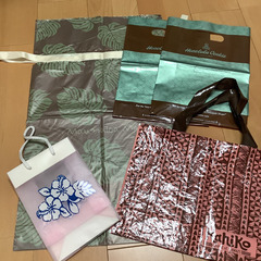 ハワイショップラッピング袋他