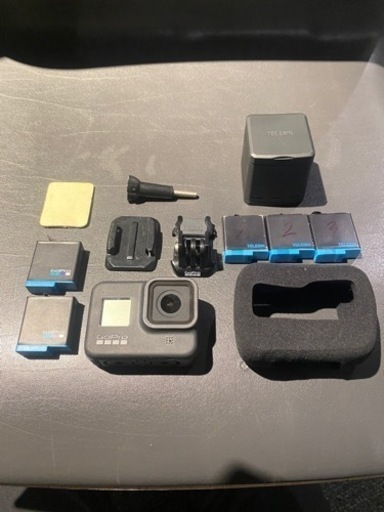 【付属品多】GoPro HERO8 BLACK CHDHX-801-FW 箱付き