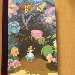 アリスインワンダーランド　メモ帳