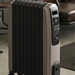 AND DECO オイルヒーター　ほぼ新品　グレー