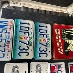 海外ナンバープレート コレクションの画像