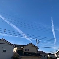 「ケムトレイル」1月15日（土）09時20分